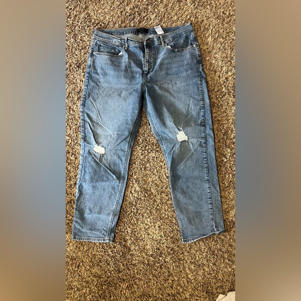 Banana Republic Blue Ankle & Cropped Jeans